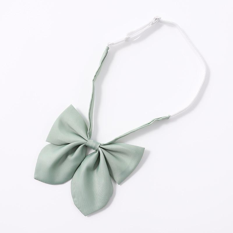Solid Color Rabbit Ear Shape Butterfly Bow Tie Student Uniform Accessories