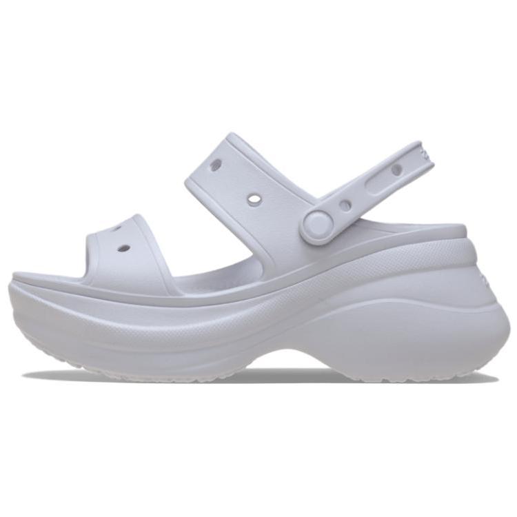 Crocs Classic Bay Fashionable One-Strap Sandals Women Sandals Light-Purple 206749-5BO