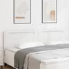vidaXL Headboard Simple Design Pure White 200 Cm Faux Leather 42007314