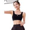 adidas Lightweight Sleeveless Bra Without Padding Soft Skin-Friendly Pullover Easy To Remove Womens 1 Piece Women Underwear Black 4A7H11-000