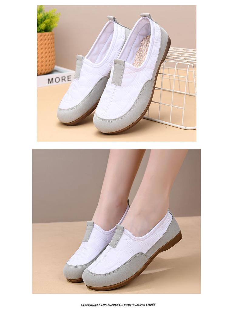 Mocasines Casuales para Mujer - Suela Blanda, Sin Cordones, Ligeros, Transpirables y Cómodos para Primavera y Otoño.