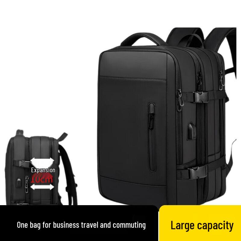 KINGSGEAR 17.3-inch Expandable Business Laptop Backpack