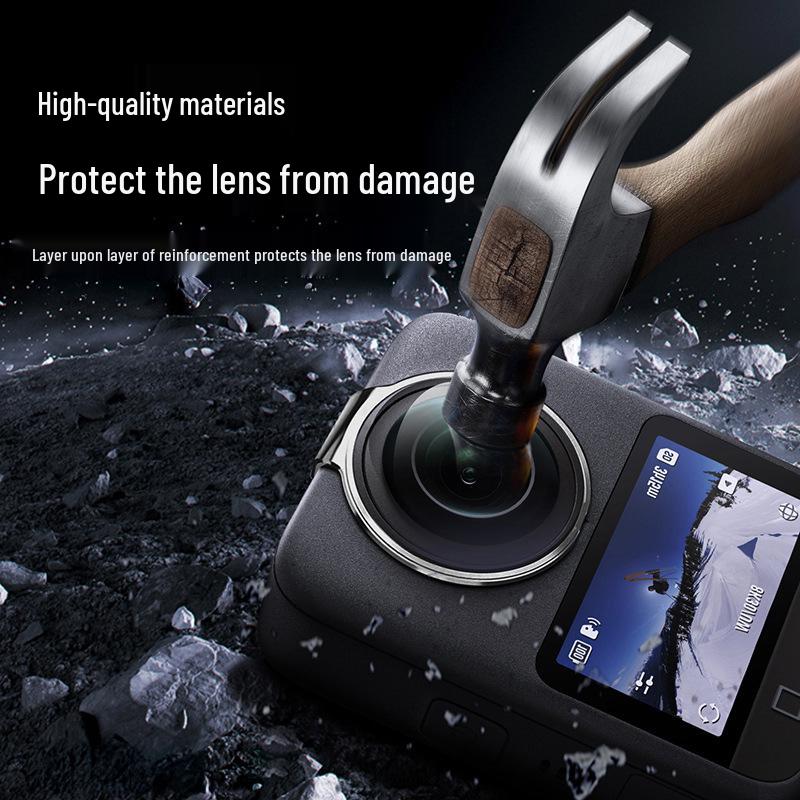 Capa de Lente de Vidro Temperado DJI Osmo360: Proteção à Prova de Explosão, Resistente a Arranhões, Alta Transparência