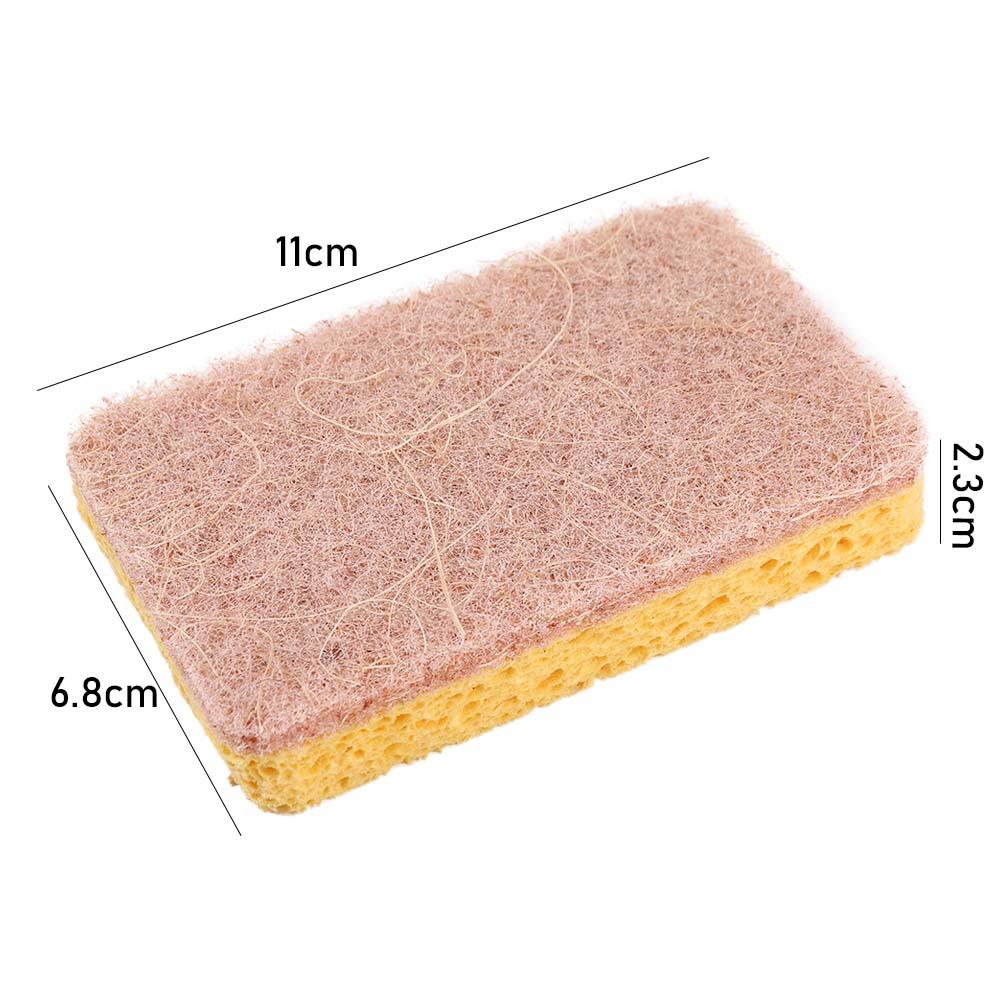 Plant Based Reusable Non Scratch Sisal Hemp Fiber Cleaning Pad Scrub Sponge Scrubber Dish Cleaner
