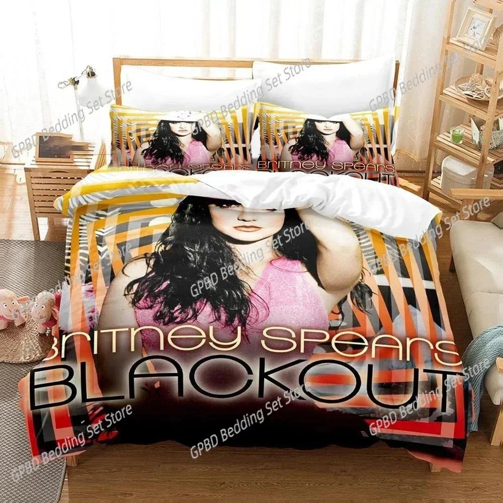 Stampa 3D Britney Spears 3D NUOVO Copripiumino Federa Set Biancheria da Letto Adulto Ragazzo Ragazza Decorazione Camera da Letto Bambini Singolo Matrimoniale Grande
