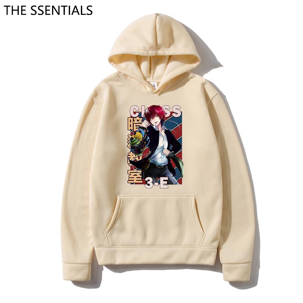 

Класс убийц Карма Толстовка унисекс Harajuku Korosensei толстовки Nagisa толстовки Горячая аниме Unisexga Ansatsu Kyoushitsu толстовка 3XL