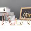 8cm/15cm Metal Picture Photo Frame Display Stand Plate Holder Dish Rack for Small Easel Card Platter Tabletop Art In Home Office