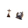 Swan Religious Catholic Sculpture Mother Mary And Couple Figurine Resin Crafts for Bedroom
