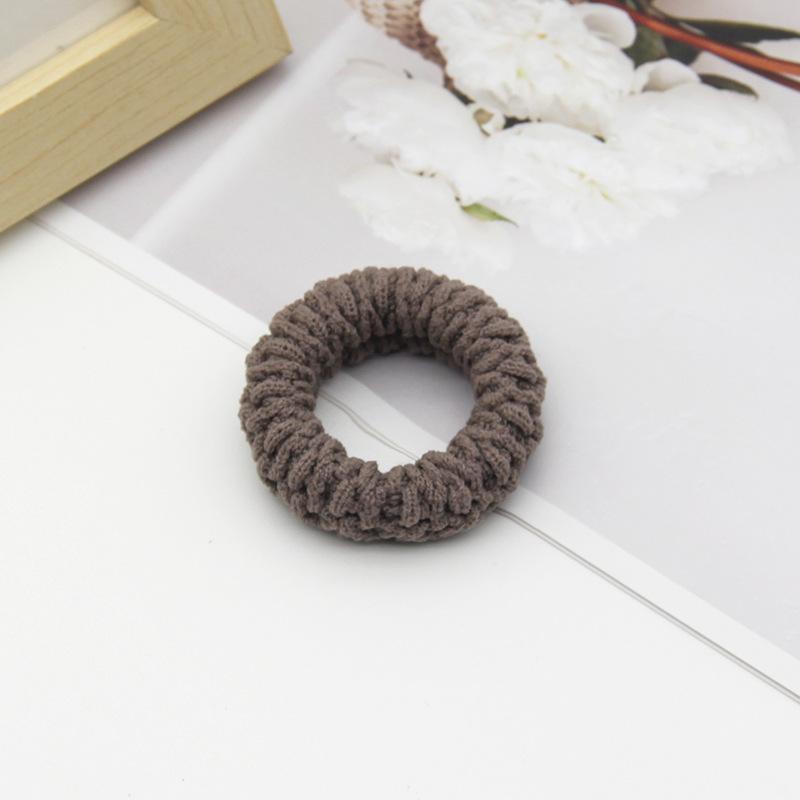 Fascia per capelli ad alta elasticità addensata più spessa di nuovo stile da 10 pezzi per fasce per capelli da donna con coda di cavallo per ragazza