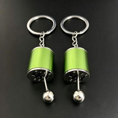 2Pcs Creative Manual Gear Fingertip Decompression Keyring Push Toy Decompression Gear Keychain Versatile High Value Pendant