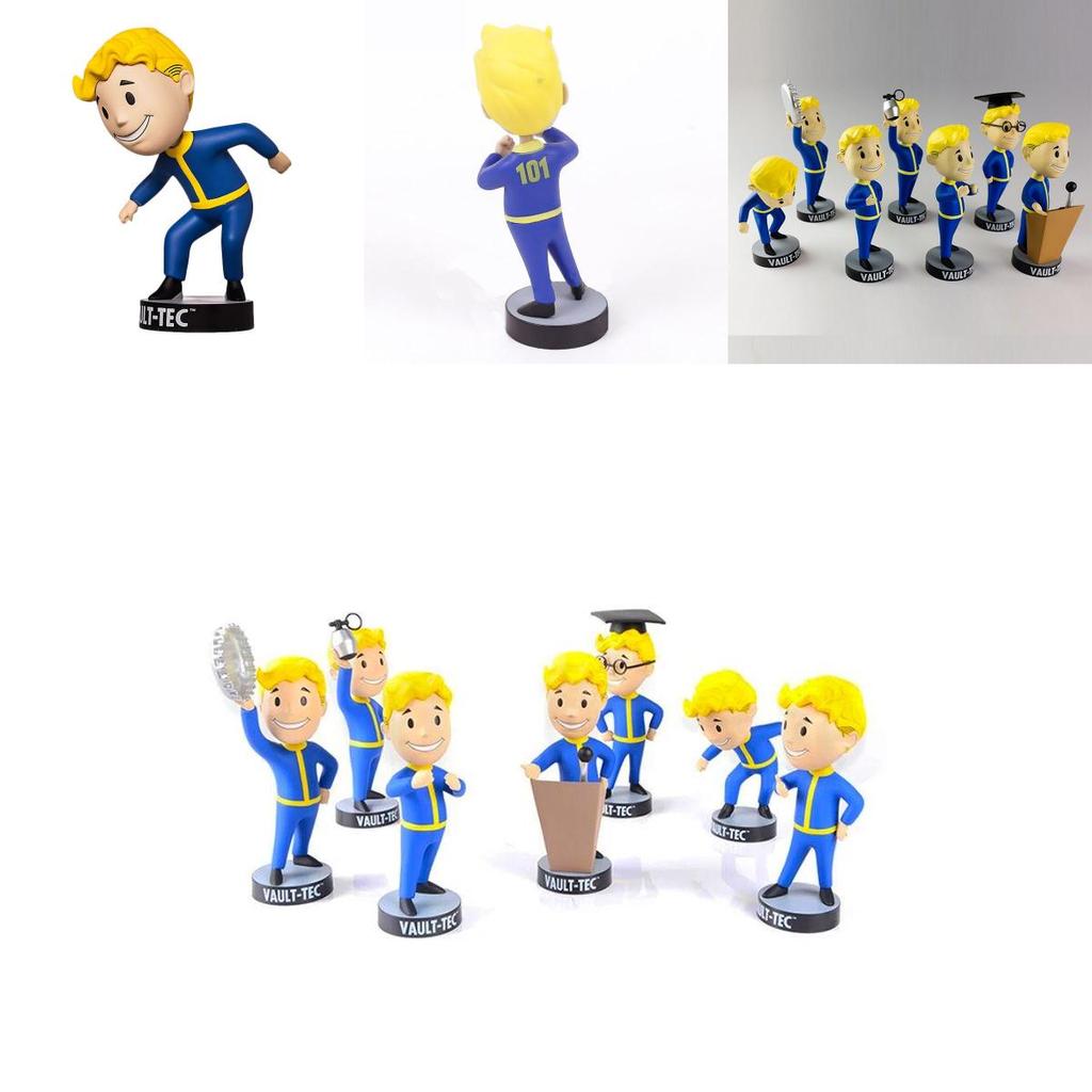Collectible Fallout 4 Vault Boy Bobblehead Perfect For Gaming And Anime Enthusiasts