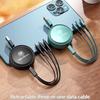 For Alfa Romeo Car Charger Head 3 In 1 Charging Data Cable USB Type-C Auto Accessorie For Alfa Romeo 4C 159 166 Spider Giulia 15