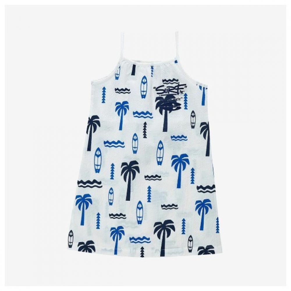 

New Balance Kids Waterful Land Tie Dying Seersucker Dress Nk9 (10)White/100