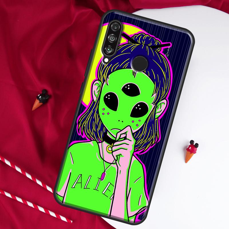 Hippie Grunge Art For Huawei Nova 10 SE 9 5T 12s 12i 11i Y91 Y90 Y60 Y70 Y72 Y61 P20 P30 P40 Lite P60 Pro Case