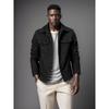 New Autumn and Winter Men's Trendy Fashionable Woolen Jacket Single-breasted Solid Color Jacket