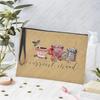 Merry Christmas Linen Storage Supplies Bags Travel Lipstick Bag Xmas Ornament Pouch Toilet Makeup Bolsas for Coffee Enthusiasts