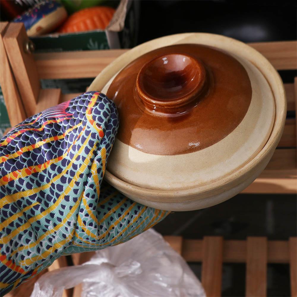 Colorful Fish Shape Oven Mitts Anti-scalding Microwave Glove Creative Baking Insulation Glove Home