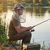 Solar fan mosquito-proof hat summer fishing protection sun protection fan fisherman sun hat