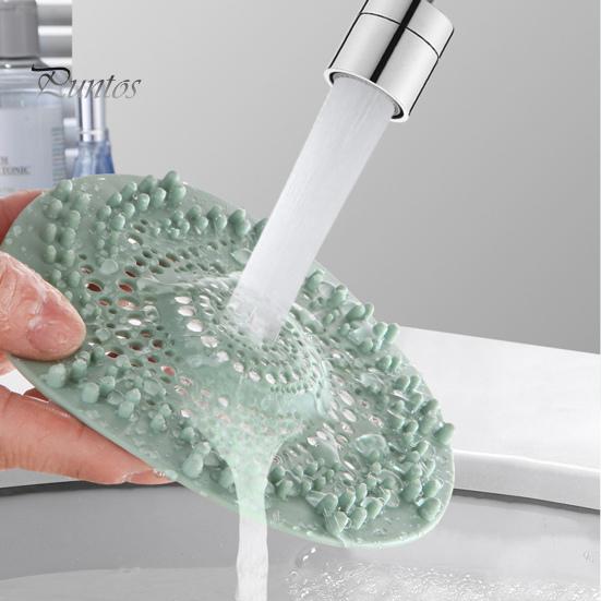 Spustowy łapacz włosów Super miękki, zapobiegający zatykaniu się TPR łapacz włosów Filtr prysznicowy korek uszczelniający osłona odpływu materiały łazienkowe