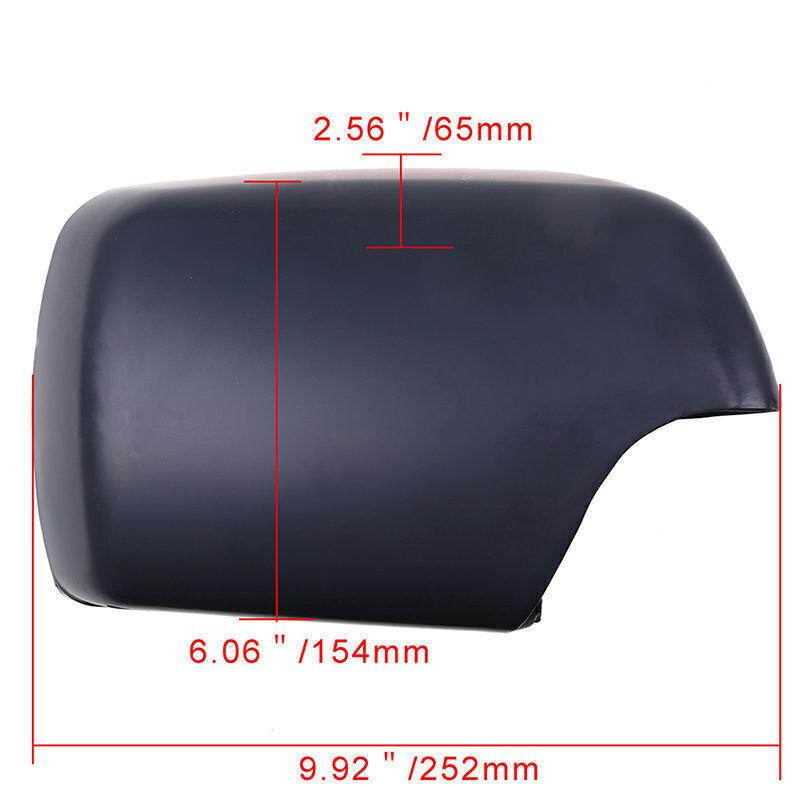 For BMW E53 X5 2000-2006 Right Side Rearview Mirror Cover Cap with Light Hole RH