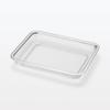MUJI Stainless Steel Mesh 27cm W X D X 12829041 Tray, Large, Approx. 20.5cm 4.5cm H,