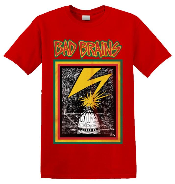 BAD BRAINS - Bad Brains T-Shirt (Red) XL