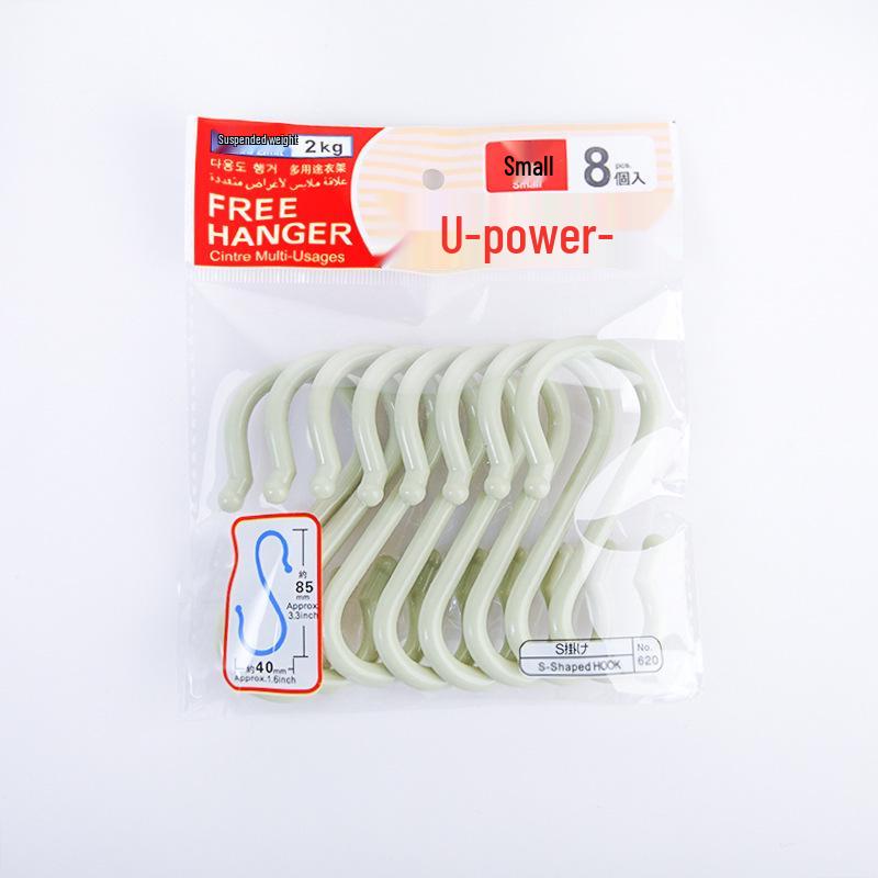 Wielofunkcyjny Kreatywny Hak S do Ubrań i Kuchni, Przenośny Materiał PP.