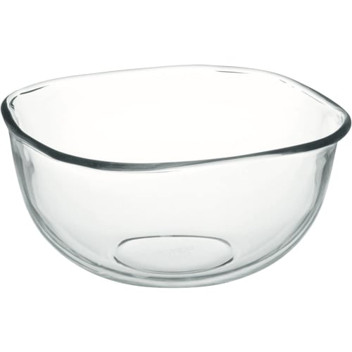Iwaki Heat-Resistant Glass Bowl, Square, 23 X 23cm, 3.3L, BC337