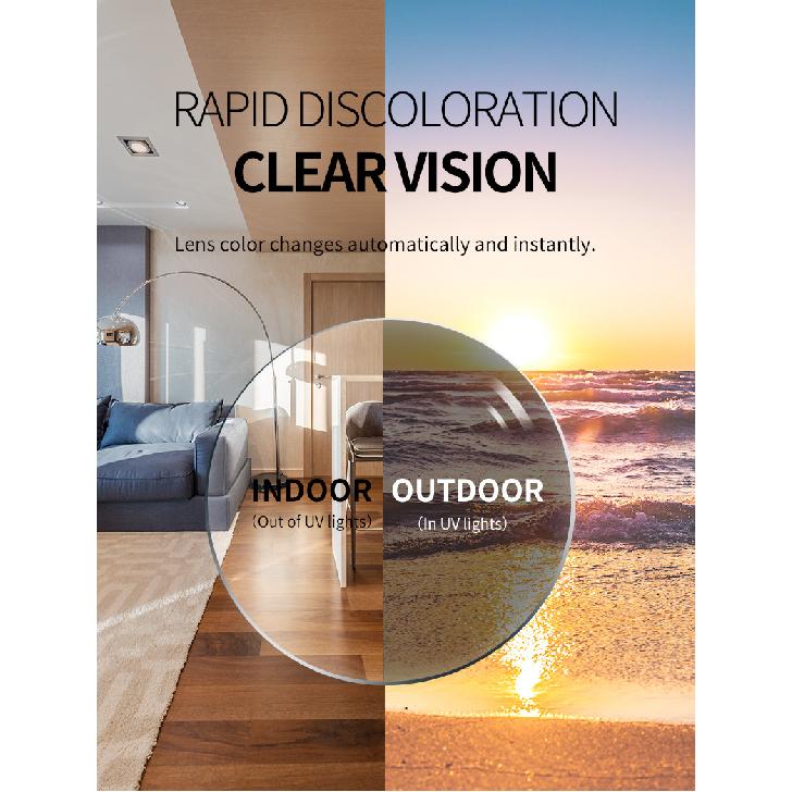 ELAX New Cycling Glasses Color-changing windproof outdoor sports glasses Single Bicycle Goggles