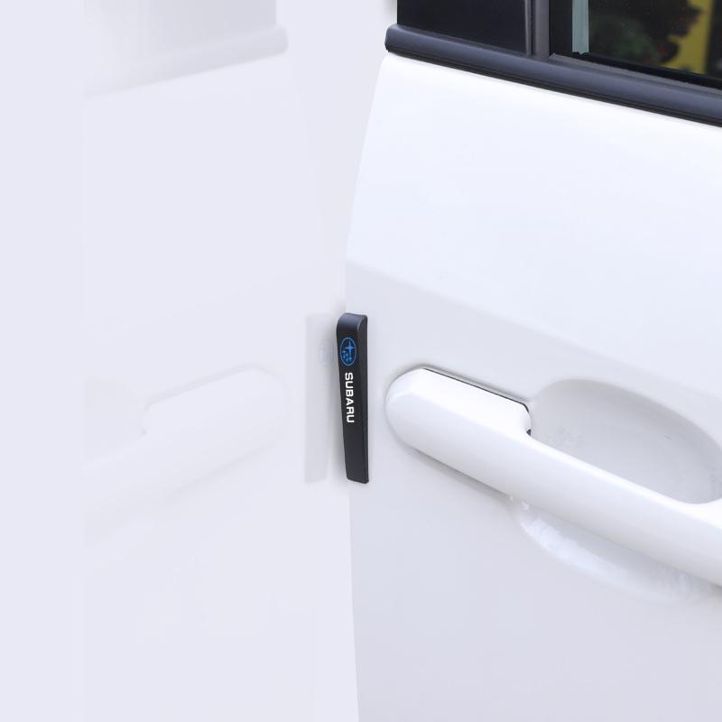 6Pcs Car Door Edge Guard Strip Anti-scratch Bumper Stickers For Subaru Impreza Legacy WRX STI BRZ Forester XV Outback Crosstrek Z9