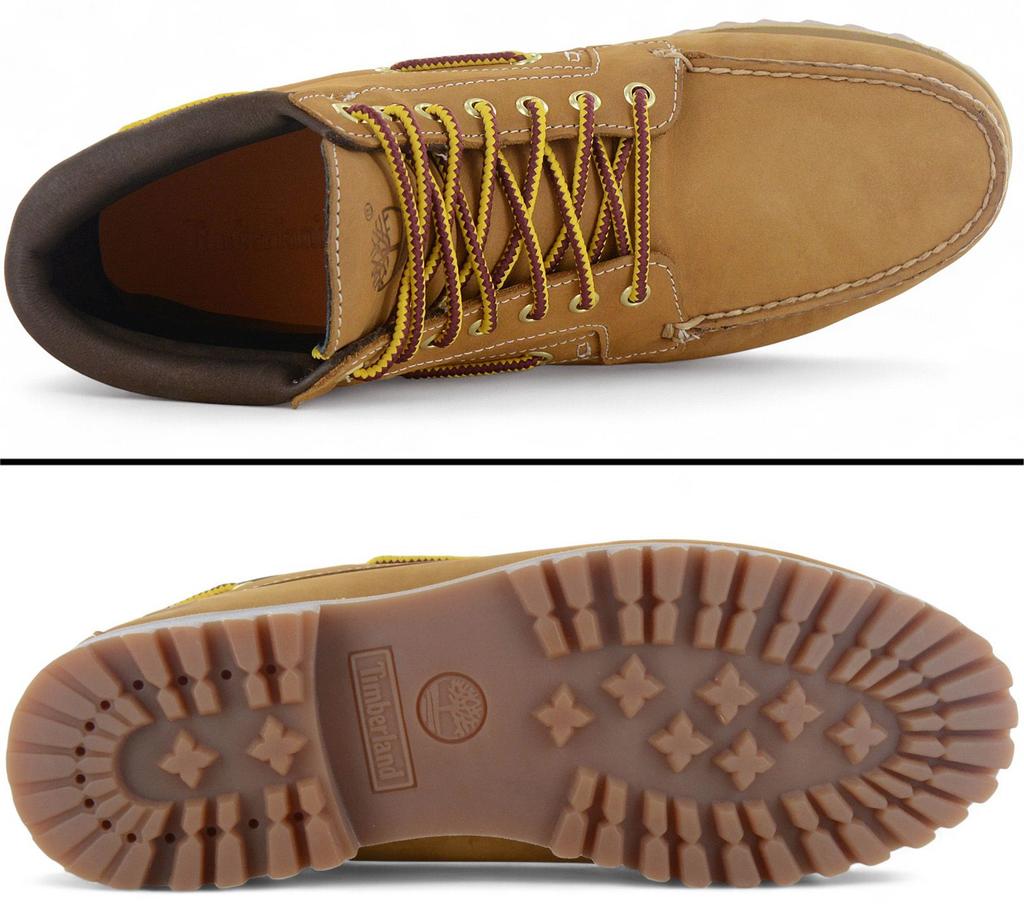 Timberland Authentic Mid Lace-Up Boot - Men's Boots Shoes Leather Wheat TB0A2N4C-754 ORIGINAL