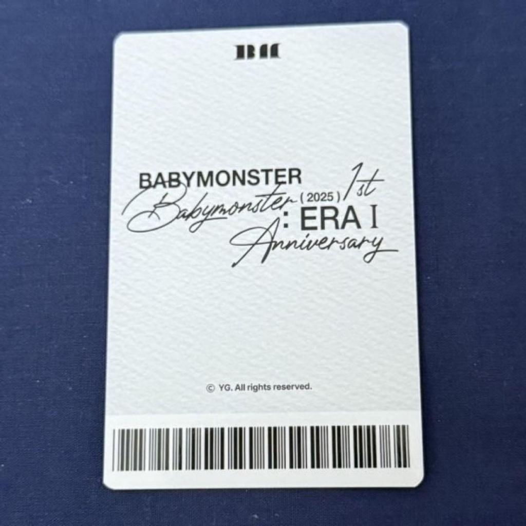[USED] BABYMONSTER Rami ygselect online bonus trading card