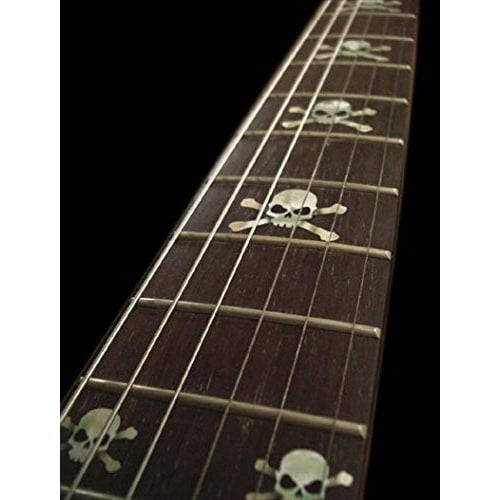 Jockomo Skull Guitar Inlay Sticker