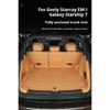 For Geely Starray EM-i Galaxy Starship 7 Custom Car Boot Mat Rear Trunk Liner Cargo Leather Floor Carpet Tray Protector Mats
