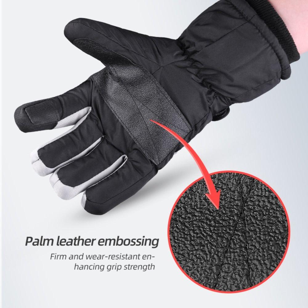 Touch Screen Ski Gloves Non-Slip Riding Gloves Comfortable Winter Gloves  Winter Sports
