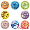 50-500Pcs Donuts Sticker 1Inch Colorful Kids Label Baking Store Decorations Classroom Teacher Encourage Student Reward Stickers