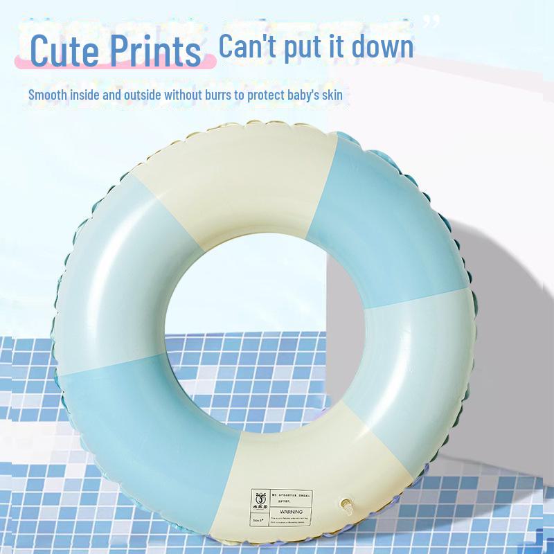 Cartoon Print Inflatable Swimming Ring - Available in Kids and Adults Sizes