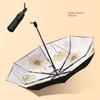 Double-Layer Umbrella Black Glue Super Sun Protection UV Protection Sun Umbrella Foldable Female Dual-Use Sun Umbrella UPF50 +