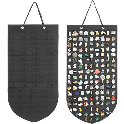 Organizer per spille da appendere, in feltro, per esporre ordinatamente, collezione di spille, borsa da appendere, accessori per la casa
