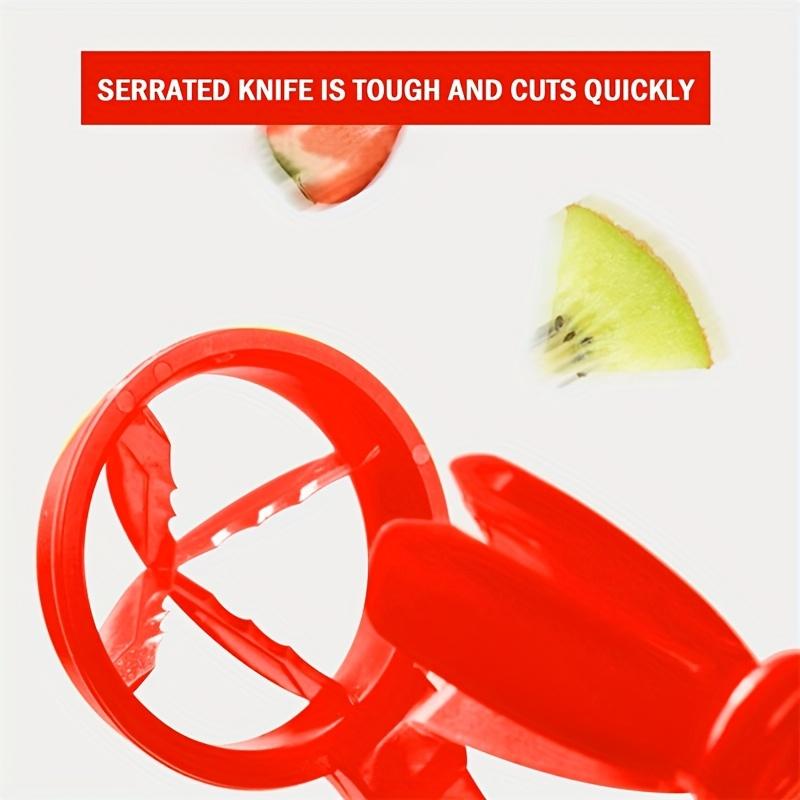 3pcs Fruit Cutter Set , Mini Tomato, Grape, Strawberry , Blueberry Slicer , Durable Plastic, Manual Kitchen Gadget for Effortless Fruit Prep