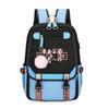 School Season Student Schoolbag Digital Printing Polyester Backpack Cartoon Satchel Pencil Case