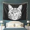 Baby Lasagna Cat Tapestry Wall Hanging Aesthetic Home Decor Tapestries for Dorm Room