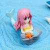 Beautiful Mermaid Aquarium Decorations Colorful Cartoon Mermaid Figurine Fish Tank Ornaments Desk Decorations