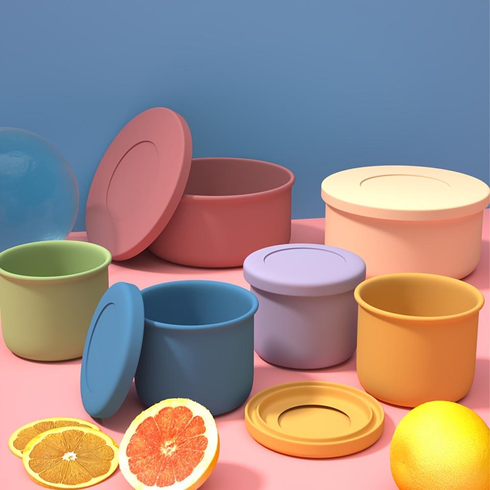 [Silicone Cup] Silicone 1 Set of 250ml Insulated Cup | Microwave Safe with Lid for Anti Drop Sealing and Water Leakage