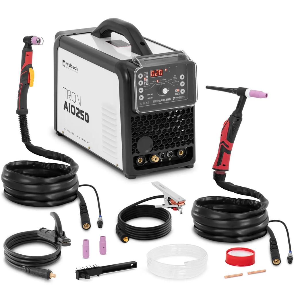 TIG ACDC MMA 25050 A plasma cutter welding machine