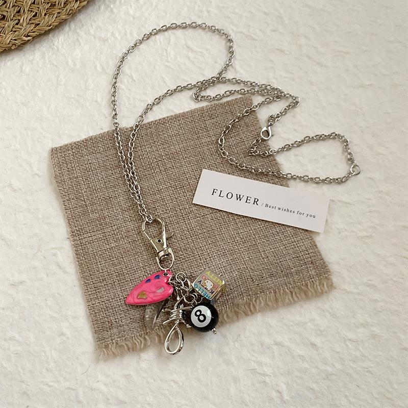 Bohemian Style Long Pendant Necklace for Women's Summer Beach Outfit