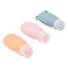 Travel Bottles for Toiletries Squeezable Silicone Toiletry Bottles for Shampoo Conditioner 100ml