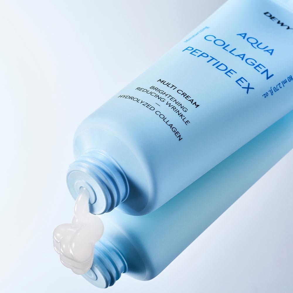 Dewytree Aqua Collagen Peptide EX Multi Cream 80ml + 80ml Hydrating Firming Care