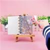 Creative Flip Top Sticker Book Anti Wrinkle Spirals Binding Stickers Collecting Book For Elementary Pupils Sticker Album