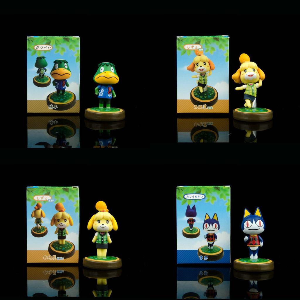 Adorable Animal Crossing Action Figure Toys Brightly Colored Pvc Dolls Kids Gift